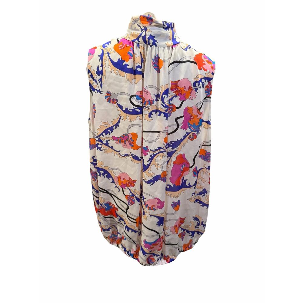 Emilio Pucci Archivo Ranuncoli Silk Blouse - Picture 6 of 9